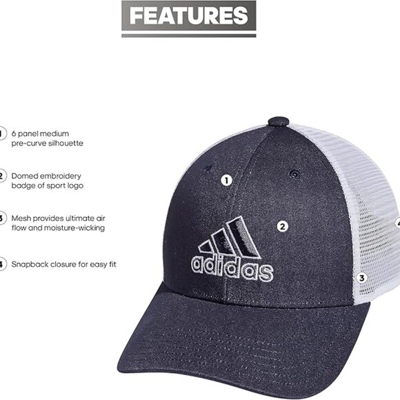 STRUCTURED TRUCKER HAT - Picture 5 of 5
